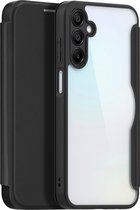 Dux Ducis - Telefoon Hoesje geschikt voor de Samsung Galaxy A35 5G - Skin x - Book Case - Ruimte voor pasjes - Zwart