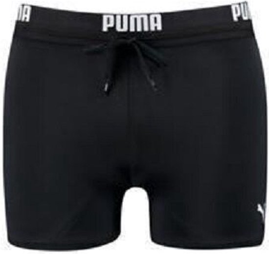 PUMA Swim Logo Trunk Heren Zwembroek - zwart - Maat M