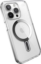 Speck Presidio Clear + ClickLock geschikt voor Apple iPhone 15 Pro Clear - with Microban