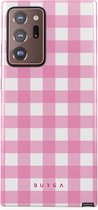 BURGA Telefoonhoesje voor Samsung Galaxy Note 20 Ultra - Schokbestendige Hardcase Hoesje - Think Pink