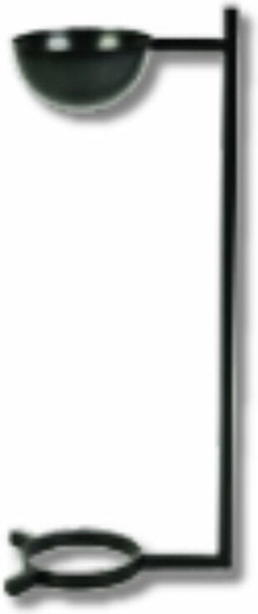 Peri Living - Geurbrander metaal - zwart - 28x7,5x7,5 cm