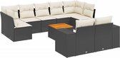 vidaXL-10-delige-Loungeset-met-kussens-poly-rattan-zwart