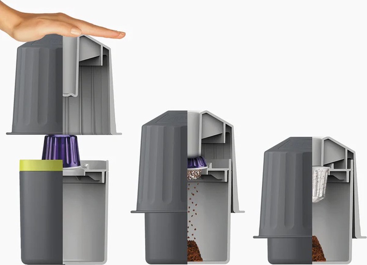 Dualit EcoPress voor espresso Capsules D85112