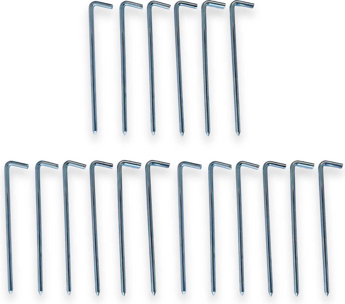 Redcliffs Outdoor Gear Tentharingen Extra Dik - Tentaccessoires - 18 Stuks - 23cm - Versterkt