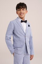 WE Fashion Jongens slim fit blazer met dessin