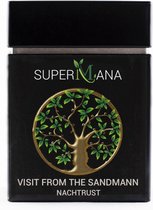 SuperMana kruidenthee - Visit from the Sandman - thee die kan helpen om beter in slaap te komen - nachtrust - slapen - ontspanning - herbal tea