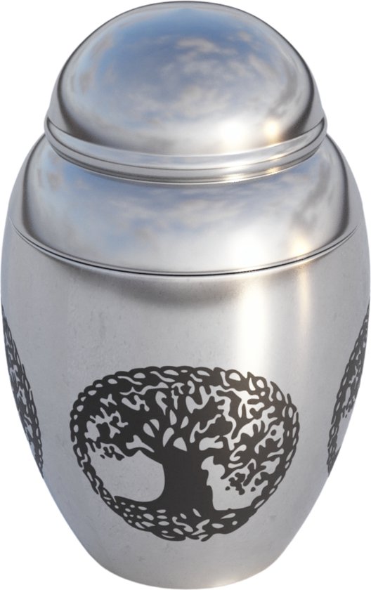 Mini Urne avec Symbole Lifetree - Petite Urne - Mini Urne pour la Maison - Avec Symbole Lifetree - Petite Asurne