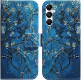 BookCover Hoes Etui geschikt voor Samsung Galaxy A05S - Amandelbloesem - Van Gogh