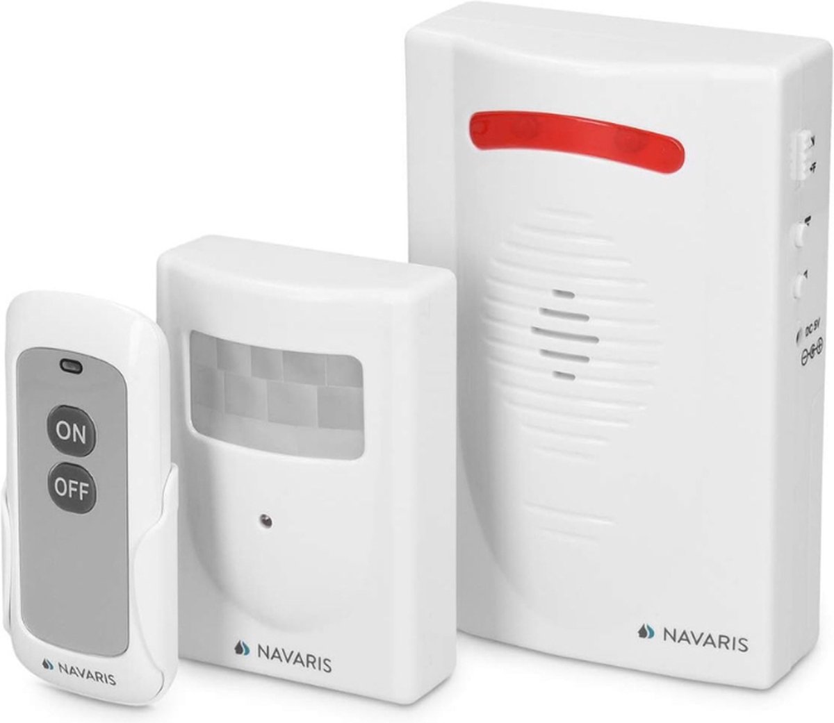 Alarm - Oprit Alarm Systeem - Draadloos - Met Sirene en Lichten - Bewegingsdetectie - Bescherm je Eigendommen met Dit Geavanceerde Beveiligingssysteem.