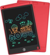 8.5 Inch Elektronische LCD TekenTablet - Schrijftablet - Grafische kinderen - Rood - EcoDoen - 3 Jaar - 4 Jaar - 5 Jaar - 6 Jaar - 7 Jaar - 8 Jaar - Schrijfbord - Tekenbord - Kado Tip - Kinder Cadeautjes - eWriter - Writing Tablet - Reisspeelgoed