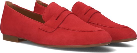 Gabor 213 Mocassins - Chaussures à enfiler - Femme - Rouge - Taille 38