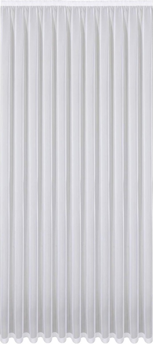 Transparant gordijn in wit - B/H: 300 x 245 cm | Luxe kwaliteit | Gratis verzending