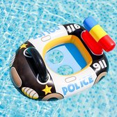 Zwemring politieauto - opblaasbaar zwemband - zwemband voor het zwembad of het strand - 71 x 57 cm