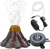 Vulkaan-kit met Multikleurige LED-lampjes en Bellenblazer - Interactieve Geologische Uitbarsting - Educatief Speelgoed voor Kinderen - Creatieve Wetenschappelijke Experimenten - Thuisfeest Decoratie Opties