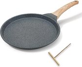 Gratyfied - Pancake maker - Crepe maker - ‎900 Gram - 20 cm/Zwart