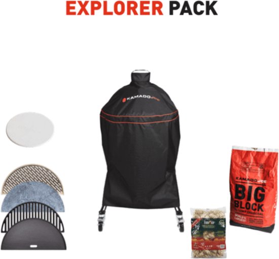 Kamado Joe Classic 3 - Explorer Pack - Houtskoolbarbecue