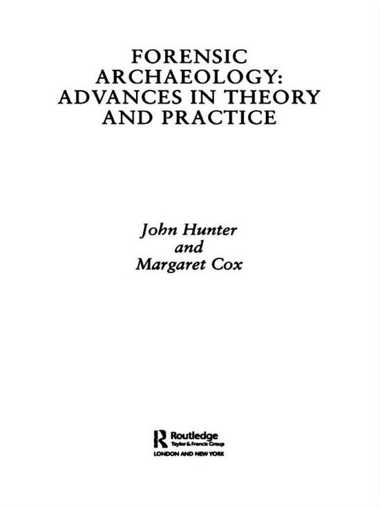 Forensic Archaeology - cover