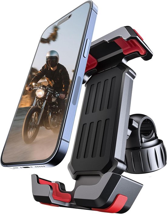 BGoods | Universele Telefoonhouder Voor De Fiets / Smartphone Houder Schokbestendig Voor Elk Stuur