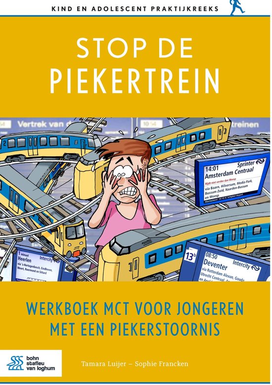 Kind en adolescent praktijkreeks - Stop de piekertrein - cover