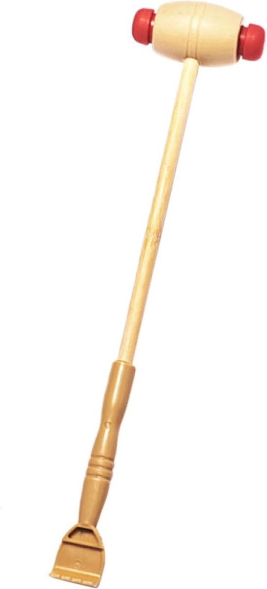 Goedkoopste Rugkrabber - Met massage hamer - Plastic & hout - 34 cm