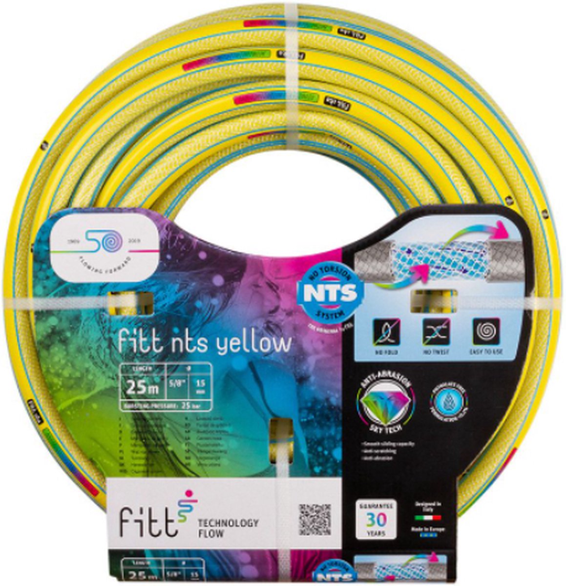 Fitt mimosa Tuinslang 6 laags Ø12.5mm 25m 17 bar