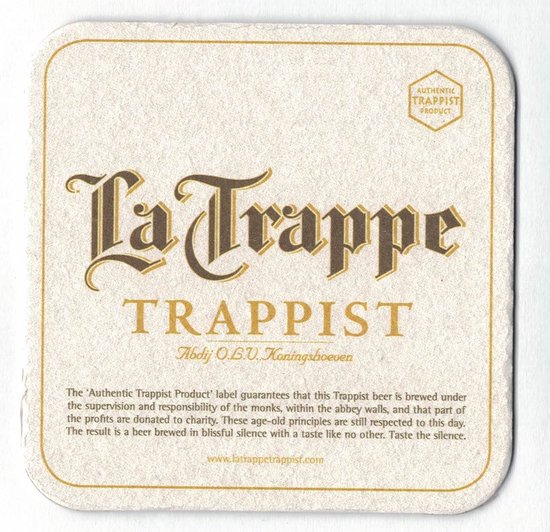 La Trappe Trappist - bier vilt 100 stuks