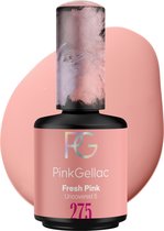 Pink Gellac 275 Fresh Pink Gel Lak 15ml - Roze Gellak Nagellak - Gelnagellak - Gelnagels Producten - Gel Nails