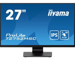 iiyama ProLite T2752MSC-B1 - 27 Inch - IPS - Full HD - 10 punts touch