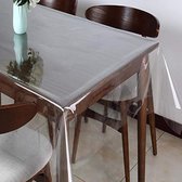 tafelkleed transparent - hoogwaardig tafelkleed gemakkelijk schoon te maken en afwasbaar 152x218cm