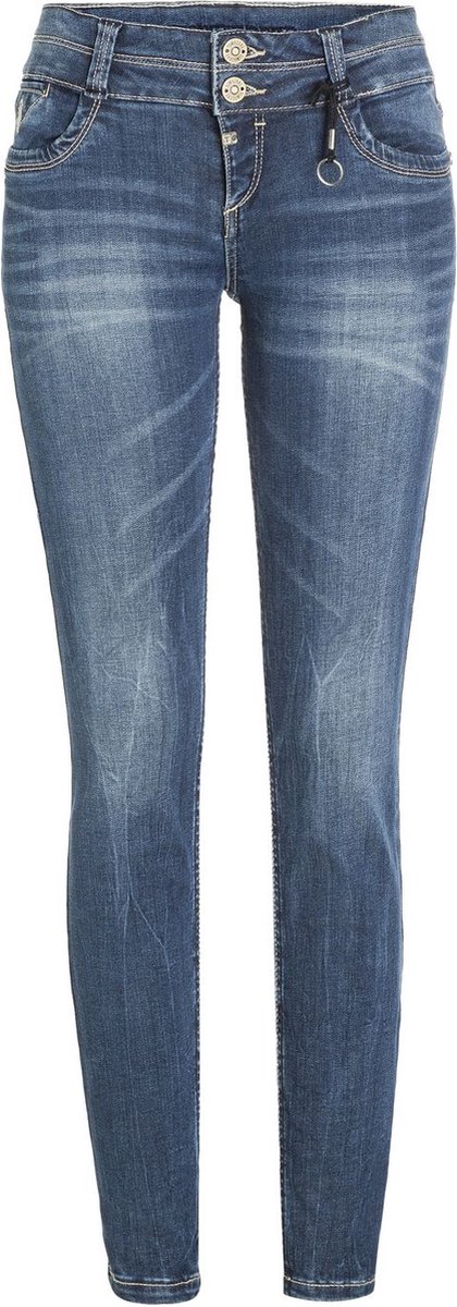 TIMEZONE Dames Jeans Broeken Enya slim Fit Blauw 31W / 30L Volwassenen