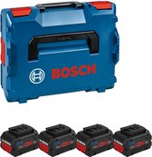 Bosch Professional Tool Battery Kit de batteries - BITURBO - 4 x ProCORE18V 5,5 Ah - en L-BOXX