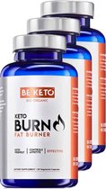 Be Keto | KETO Burn | 3 Stuks | 3 x 90 capsules