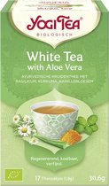 Yogi Tea White Tea Aloe Vera - tray: 6 stuks
