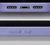 Mobilize Rubber Gelly - Telefoonhoesje geschikt voor Samsung Galaxy A34 Hoesje Flexibel TPU Backcover - Pastel Purple
