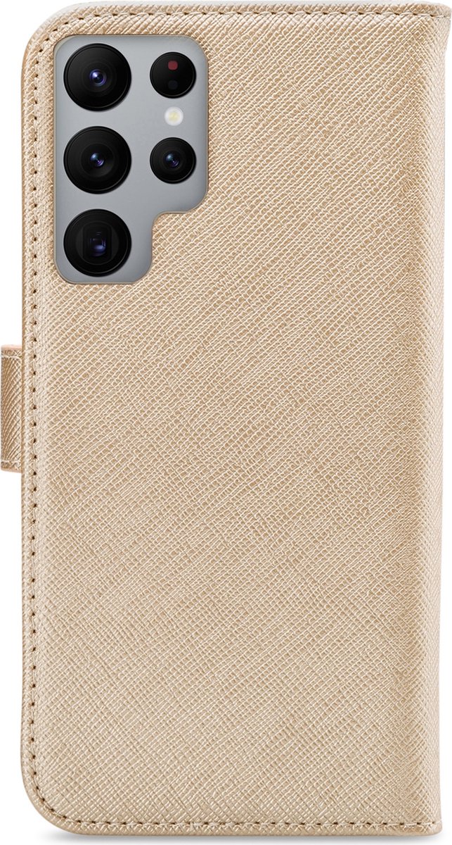 My Style - Samsung Galaxy S22 Ultra Hoesje - Flex Wallet Goud