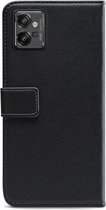 Mobilize Classic Gelly Wallet - Telefoonhoesje geschikt voor Motorola Moto G32 Hoesje Bookcase Portemonnee - Zwart