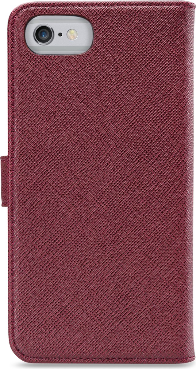 My Style Telefoonhoesje geschikt voor Apple iPhone 6s Hoesje | My Style Flex Wallet Bookcase Portemonnee | Pasjeshouder voor 3 Pasjes | Telefoonhoesje voor Pinpas / OV Kaart / Rijbewijs - Bordeaux | Bordeaux rood