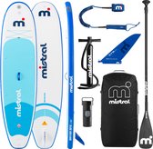Bol.com Mistral bayou 10'6 SUP board - Opblaasbaar - Complete Set - De ideale Supboard voor Recreatief gebruik - Premium accesso... aanbieding