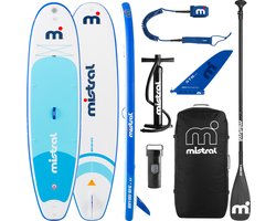 Mistral® Bayou 10'6 | SUP board opblaasbaar | Complete SUPboard Set | Het ideale Supboard voor Recreatief gebruik