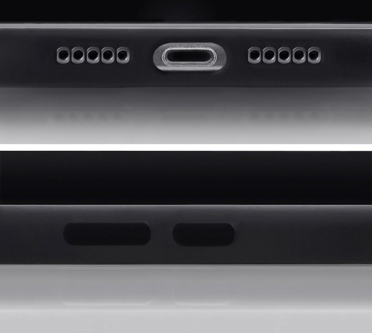 Mobilize Hoesje geschikt voor Apple iPhone 12 Pro MagSafe Telefoonhoesje Hardcase | Mobilize Hybrid Backcover Shockproof | Geschikt voor MagSafe | Geschikt voor Draadloos Opladen met Magnetische Ring | Geschikt voor MagSafe Case - Zwart
