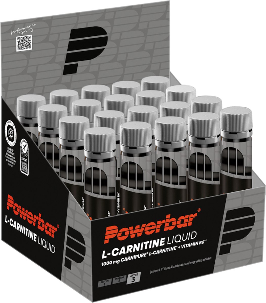 Goedkoopste Powerbar Black Line L-Carnitine Liquid Ampullen - 20x25ml