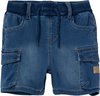 NAME IT NMMBEN BAGGY DNM L SHORTS 8610-TO NOOS Jongens Jeans - Medium Blue Denim - Maat 98