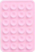 xoxo Wildhearts telefoonsticker - Stick On Me Square - Light Pink - Selfiesticker TikTok - Zuignap telefoonhoes telefoon sticker - Sticky sticker - Octobuddy Popsocket - Telefoonhouder - Vierkant - Licht Roze