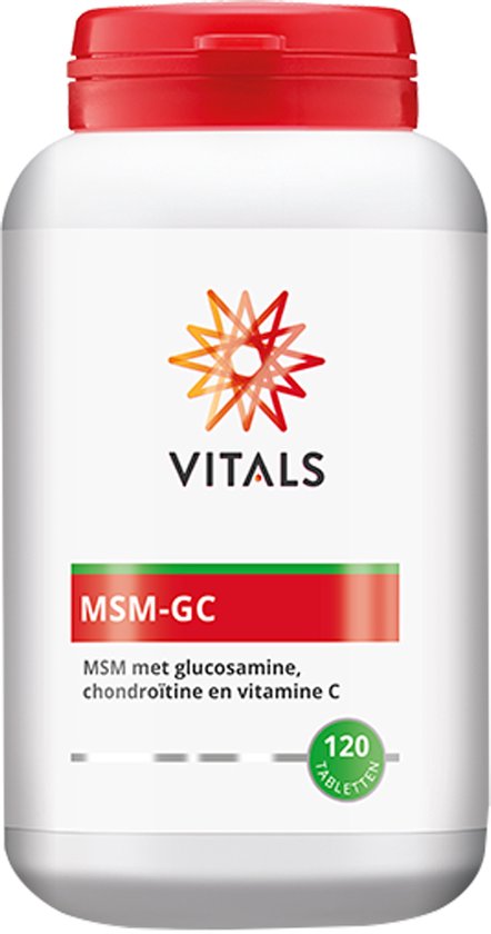 Foto: Vitals msm gc 120 tabletten optimsm glucosamine glucosagreen chondro tine chondropure vitamine c ester c 