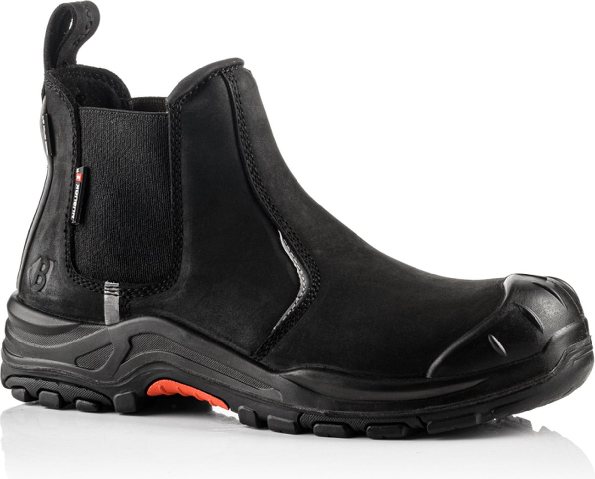 BuckBootz Nubuckz Instapper NKZ101BLK S3S 2.0 - Zwart - 46