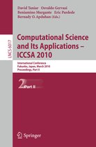 Computational Science and Its Applications ICCSA 2010