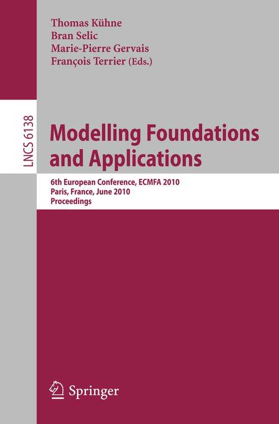 Modelling Foundations and Applications - cover