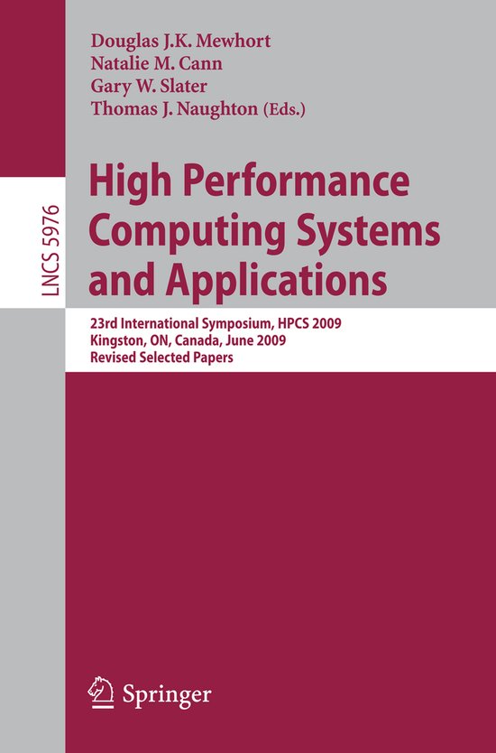 High Performance Computing Systems and Applications - cover