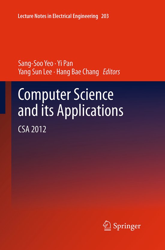 Lecture Notes in Electrical Engineering203- Computer Science ... - cover