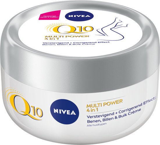 NIVEA Q10 plus Verstevigende Bodycrème - Body Care - Verstevigt de huid - Bevat soja - 300 ml